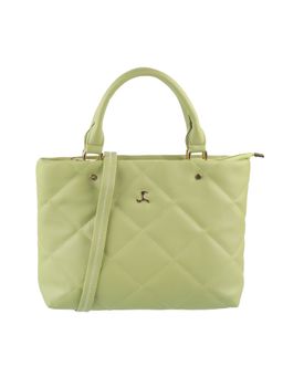 Mochi - Women Patterned Green Satchel Bags