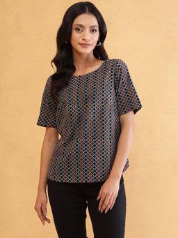 Fabindia - Multi-Color Printed Top