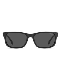 CARRERA - Mens Grey Lens Black Rectangular Sunglasses Size 57 With 100% Uv Protection