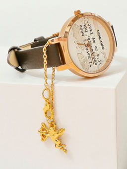 Pipa Bella by Nykaa Fashion - Gold-Plated Cupid Watch Charm