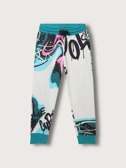 Blue Giraffe - Boys Printed Regular Fit Joggers