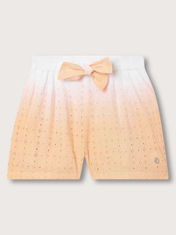 ELLE - Girls Orange Regular Fit Shorts