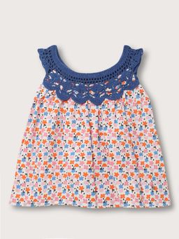 ELLE - Girls Printed Round Neck Top