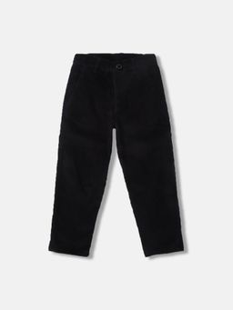 Blue Giraffe - Boys Solid Tapered Fit Trousers