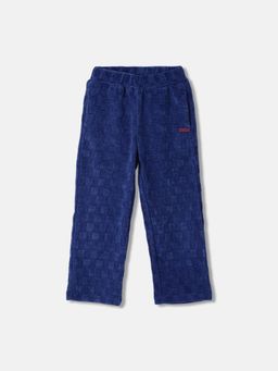 Blue Giraffe - Girls Self Design Regular Fit Trousers