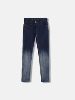 ELLE - Girls Blue Mid-Rise Skinny Fit Jeans