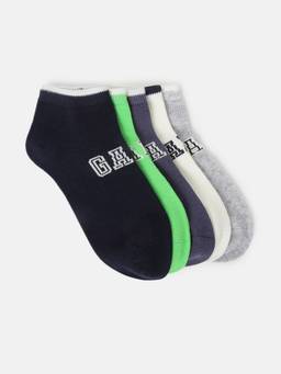GANT - Boys Solid Ankle Length Socks (Set of 5)