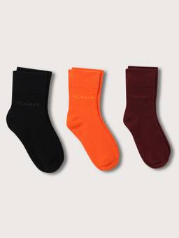 GANT - Boys Calf Length Socks (Set of 3)