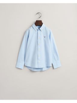 GANT - Boys Solid Button-Down Collar Shirt