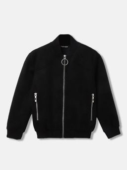 Antony Morato - Boys Solid Full Sleeves High Neck Sweatshirt