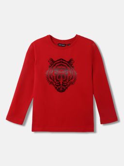 Antony Morato - Boys Printed Full Sleeves Round Neck T-Shirt