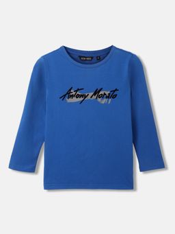 Antony Morato - Boys Printed Full Sleeves Round Neck T-Shirt