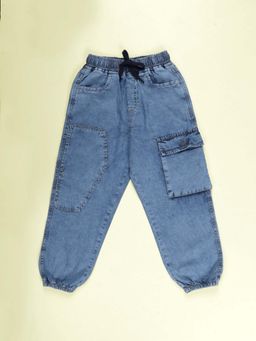 KiddoPanti - Blue Denim Regular Jeans