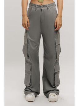 FREAKINS - Cloud Dark Grey Cargo Pants