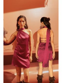 FREAKINS - Audrey Pink Mini Dress