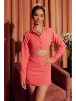 FREAKINS - Kim's Pink Blazer Mini Dress