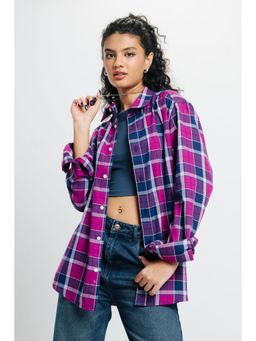 FREAKINS - Pink Checkered Shirt