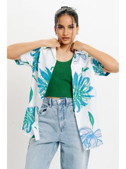 FREAKINS - Floral Printed Shirt