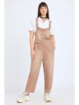 FREAKINS - Denim Brown Summer Dungaree