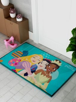 Athom Living - Disney Princess Theamed Printed Multi Colored Kids Premium Nylon Doormat