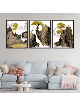 Dekorstation - Abstract Canvas Paintings wall Hanging Frame Decor Modern Abstract Art Print Poster