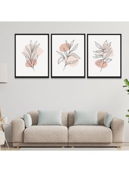 Dekorstation - Abstract Modern Art Wall Decor Framed Paintings For Living Room Bedroom DS31