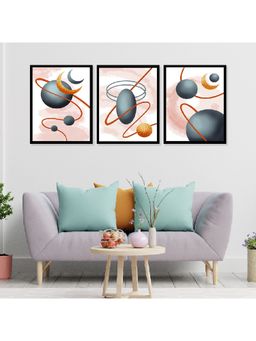 Dekorstation - Abstract Modern Art Wall Decor Framed Paintings For Living Room Bedroom DS38