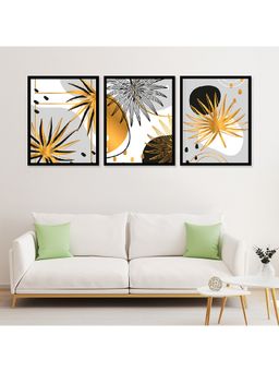Dekorstation - Modern Art watercolour Flower & Plants Framed Art Prints Paintings With Plexi Glass DS50