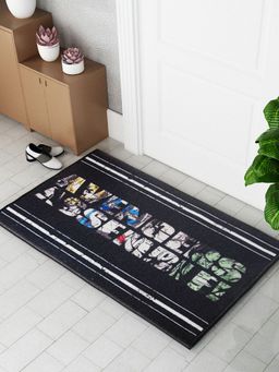 Athom Living - Marvel Avengers Assembled Text Printed In Multicolour Kids Nylon Doormat