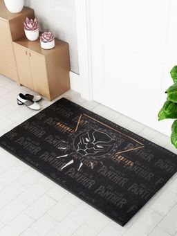 Athom Living - Marvels Panther Black Colour Kids Premium Nylon Doormat