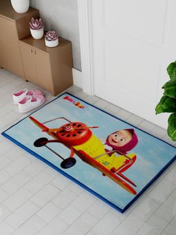 Athom Living - Masha and The Bear Digital Printed Themed Kids Premium Nylon Doormat