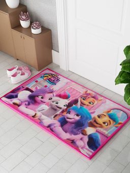 Athom Living - My Little Pony Character Printed Kids Multicoloured Doormat