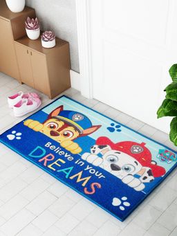 Athom Living - Paw Patrol Believe In Your Dream Themed Kids Premium Nylon Doormat