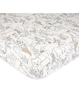Crane Baby - Woodland Ezra Crib Sheet