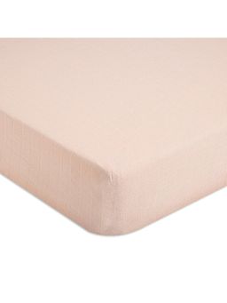 Crane Baby - Desert Rose Muslin Crib Fitted Sheet