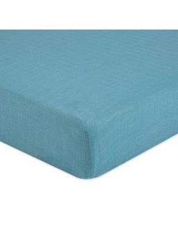 Crane Baby - River Stone Muslin Crib Fitted Sheet