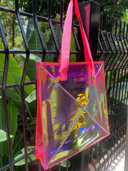 Hamster London - Classic Tote Bag Pink (M)