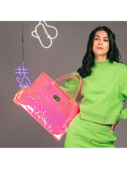 Hamster London - Raver Tote Bag Pink (M)