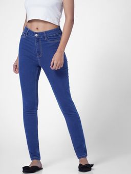 ONLY - Women Solid Blue Jeans