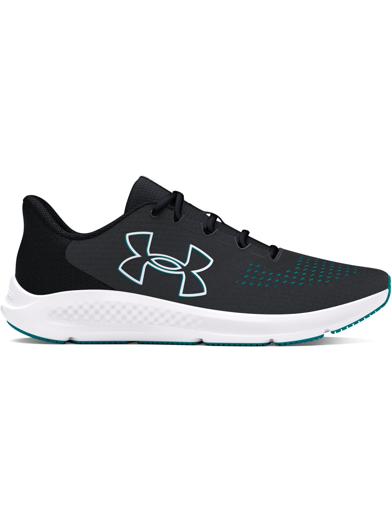 Buy Under Armour Charged Pursuit 3 Big Logo Black Running Shoes Online
