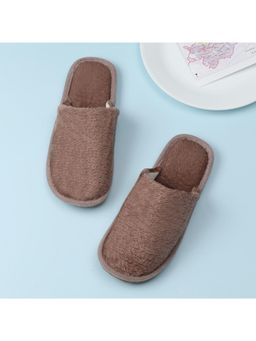 Drunken - Men Brown Room Slippers