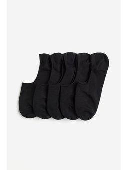 H&M - Women Black 5-pack no-show sports socks with DryMove