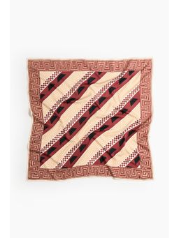 H&M - Women Red Patterned scarf