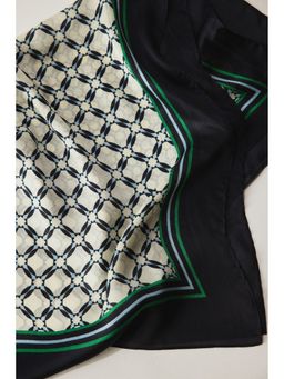 H&M - Women Blue Patterned scarf