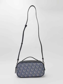Calvin Klein - Women Blue Polyester Sling Bag with Detachable Strap