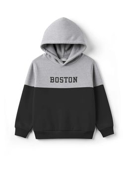 HELLCAT - Boys Black Colorblock Sweatshirt