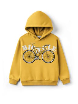 HELLCAT - Boys Yellow Printed Sweatshirt