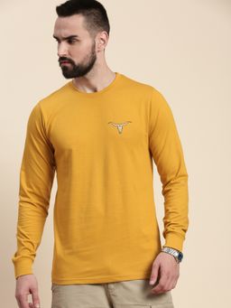 DILLINGER - Mustard Graphic Regular T-shirt