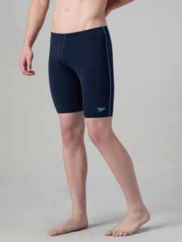 Speedo - Navy Blue Men Endurance+ Essential Jammer