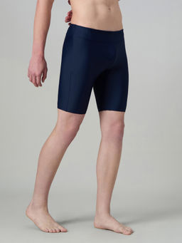 Speedo - Navy Blue Men Endurance10 Printed Houston Jammer